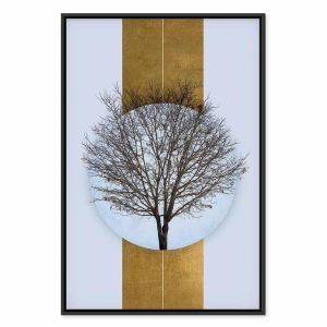 Tableau - Circle of Nature (1-part) - Tree Branches in Round Composition