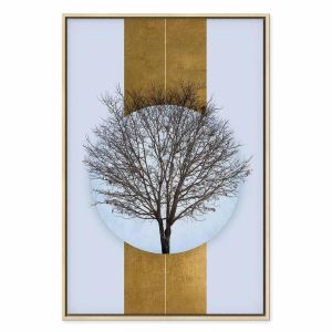 Tableau - Circle of Nature (1-part) - Tree Branches in Round Composition