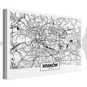 Tableau - City Plan: Krakow (1 Part) Wide