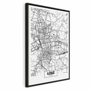 Tableau - City Plan: Lodz (1 Part) Vertical