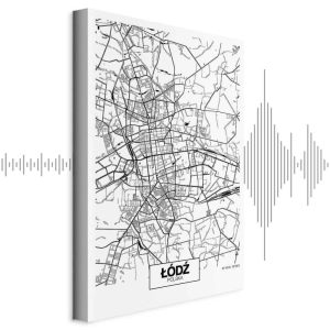 Tableau - City Plan: Lodz (1 Part) Vertical