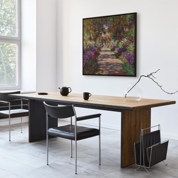 Tableau - Claude Monet – A Pathway in Monet's Garden