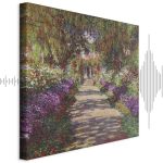 Tableau - Claude Monet – A Pathway in Monet's Garden