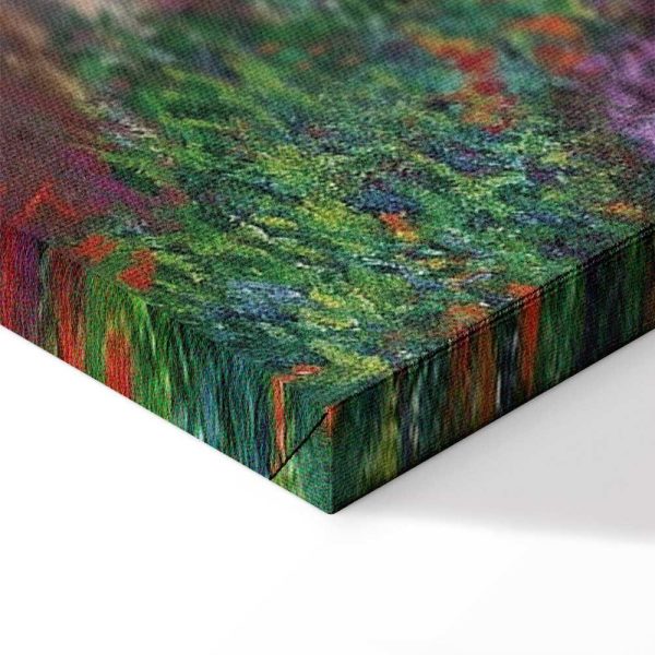 Tableau - Claude Monet – A Pathway in Monet's Garden