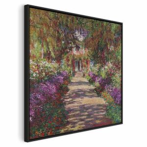 Tableau - Claude Monet – A Pathway in Monet's Garden