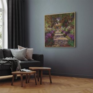 Tableau - Claude Monet – A Pathway in Monet's Garden