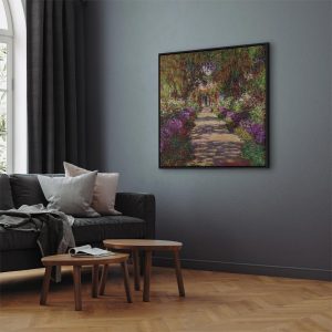 Tableau - Claude Monet – A Pathway in Monet's Garden