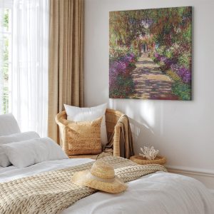 Tableau - Claude Monet – A Pathway in Monet's Garden