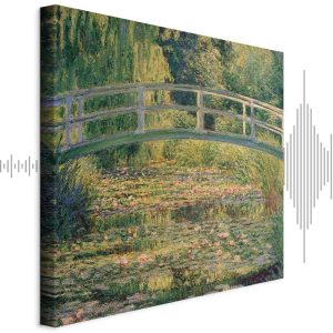 Tableau - Claude Monet – Bridge over a Pond of Water Lilies