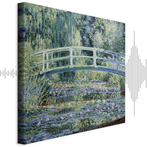 Tableau - Claude Monet – Footbridge in Giverny