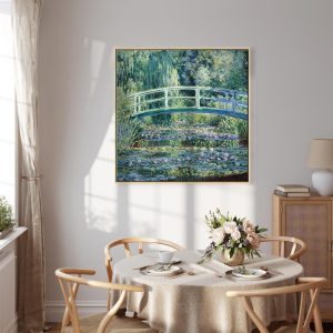 Tableau - Claude Monet – Footbridge in Giverny
