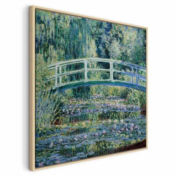 Tableau - Claude Monet – Footbridge in Giverny