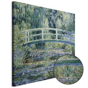 Tableau - Claude Monet – Footbridge in Giverny
