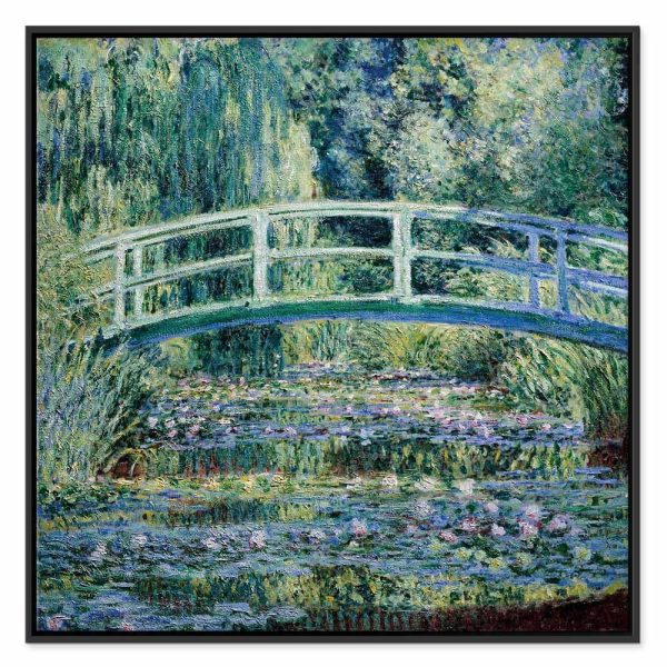 Tableau - Claude Monet – Footbridge in Giverny