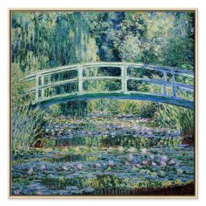 Tableau - Claude Monet – Footbridge in Giverny