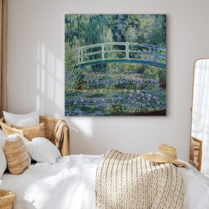 Tableau - Claude Monet – Footbridge in Giverny