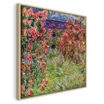 Tableau - Claude Monet – La maison dans les roses