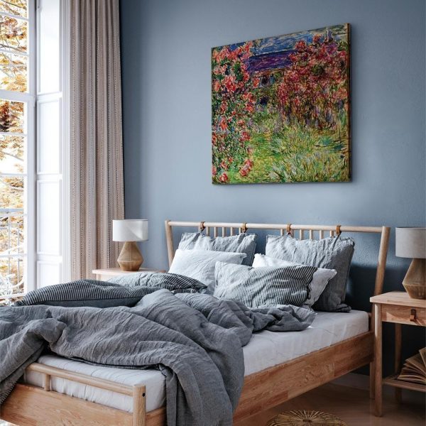 Tableau - Claude Monet – La maison dans les roses