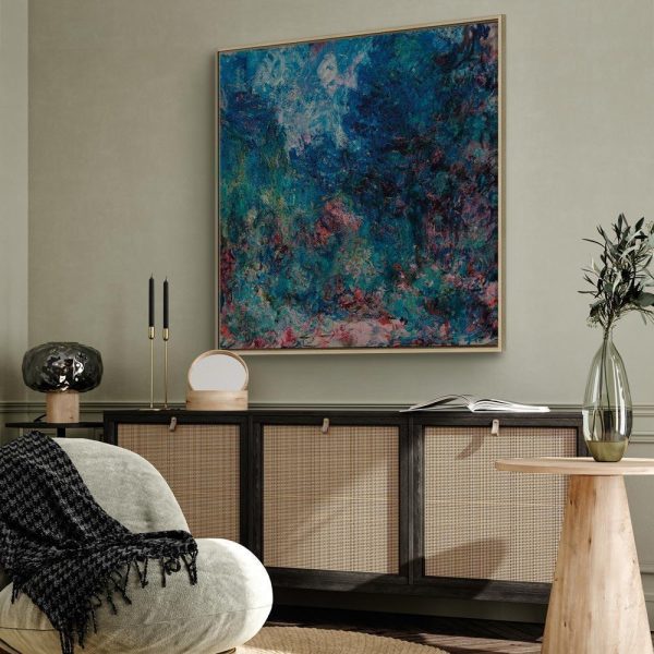 Tableau - Claude Monet – La maison de l'artiste vue du jardin aux roses