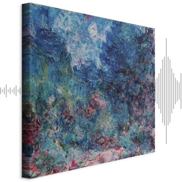 Tableau - Claude Monet – La maison de l'artiste vue du jardin aux roses