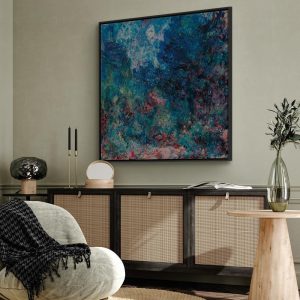 Tableau - Claude Monet – La maison de l'artiste vue du jardin aux roses