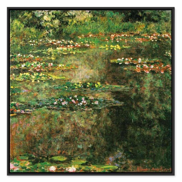 Tableau - Claude Monet – Pond With Water Lilies