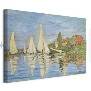 Tableau - Claude Monet – Regattas at Argenteuil