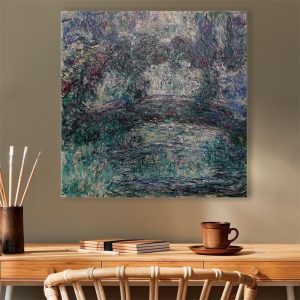 Tableau - Claude Monet – The Japanese Bridge