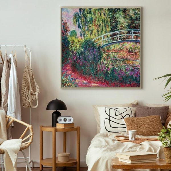 Tableau - Claude Monet – The Japanese Footbridge