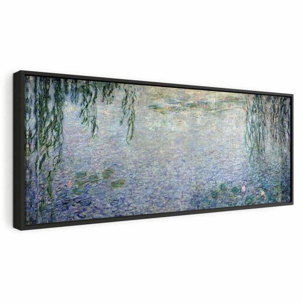 Tableau - Claude Monet – The Water Lilies – Clear Morning with Willows