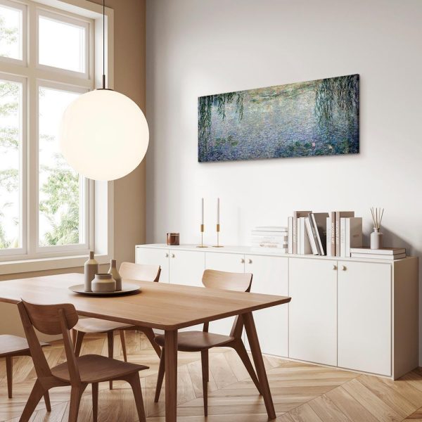 Tableau - Claude Monet – The Water Lilies – Clear Morning with Willows