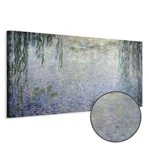 Tableau - Claude Monet – The Water Lilies – Clear Morning with Willows