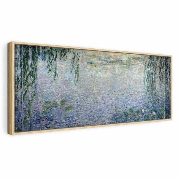 Tableau - Claude Monet – The Water Lilies – Clear Morning with Willows Tableau - Claude Monet – The Water Lilies – Clear Morning with Willows