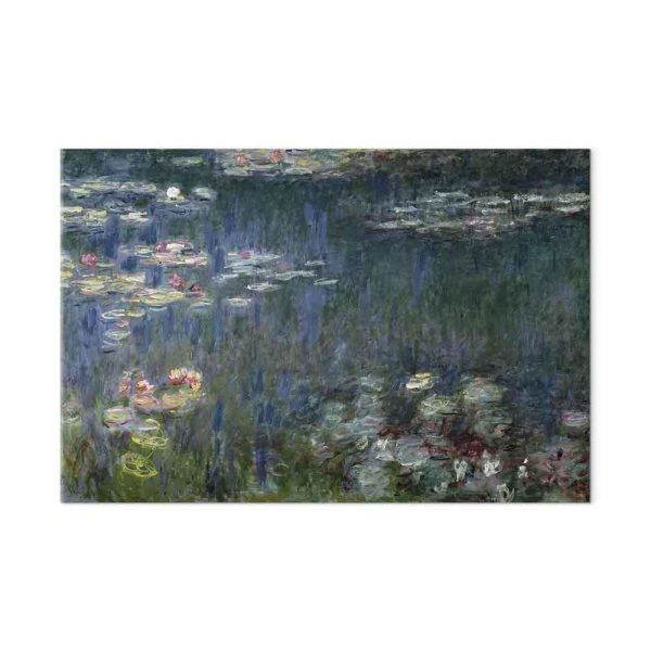 Tableau - Claude Monet – Waterlilies: Green Reflections