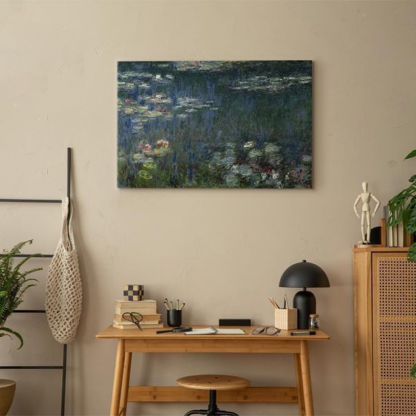 Tableau - Claude Monet – Waterlilies: Green Reflections