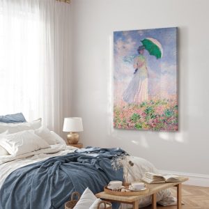 Tableau - Claude Monet – Woman with a Parasol, facing right