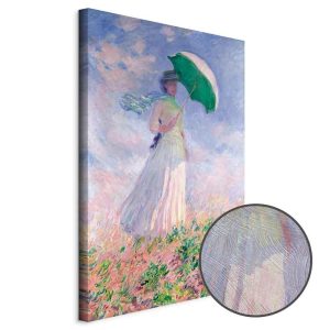 Tableau - Claude Monet – Woman with a Parasol, facing right
