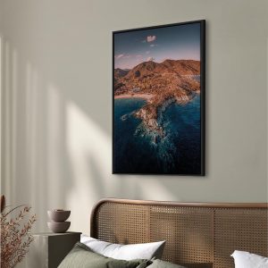 Tableau - Cliff in Kalamitsi (1 Part) Vertical