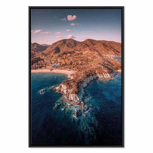 Tableau - Cliff in Kalamitsi (1 Part) Vertical