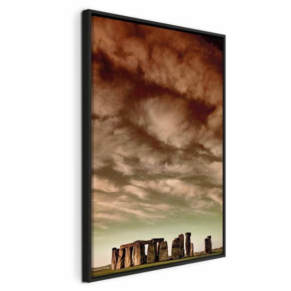 Tableau - Clouds Over Stonehenge (1 Part) Vertical