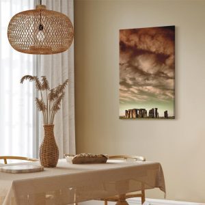 Tableau - Clouds Over Stonehenge (1 Part) Vertical