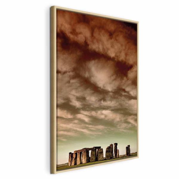 Tableau - Clouds Over Stonehenge (1 Part) Vertical