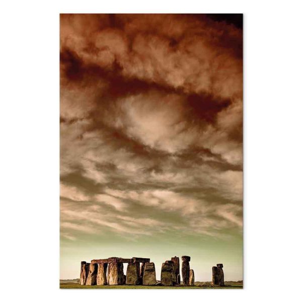 Tableau - Clouds Over Stonehenge (1 Part) Vertical