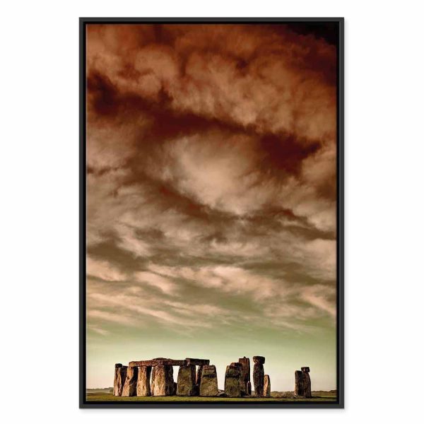 Tableau - Clouds Over Stonehenge (1 Part) Vertical