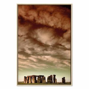 Tableau - Clouds Over Stonehenge (1 Part) Vertical