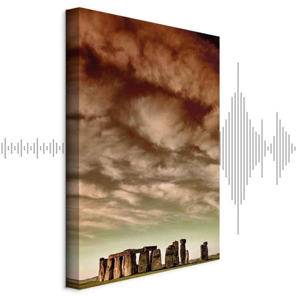 Tableau - Clouds Over Stonehenge (1 Part) Vertical