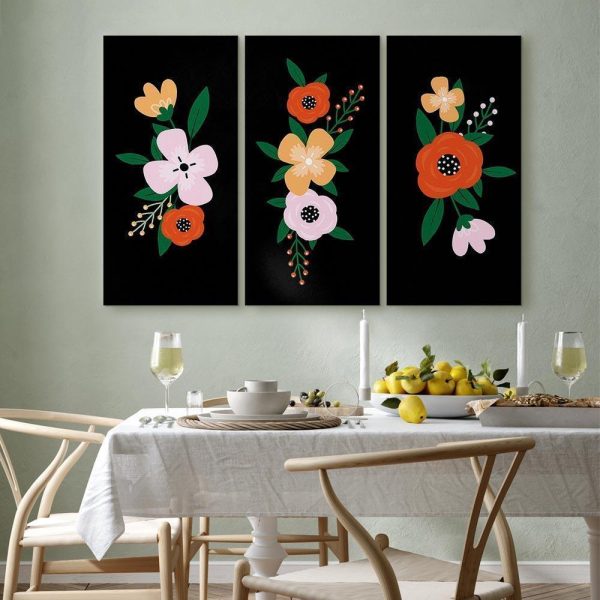 Tableau - Colorful Bloom (3 Parts)