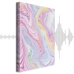 Tableau - Colorful Dream - Abstract Shapes in Pastel Colors