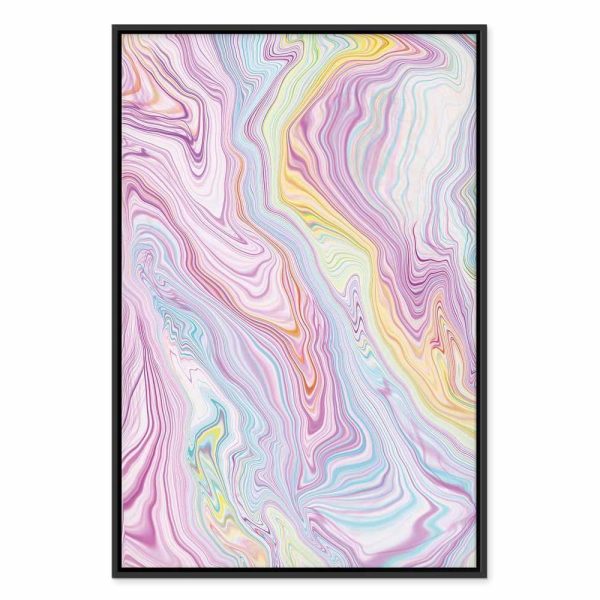 Tableau - Colorful Dream - Abstract Shapes in Pastel Colors