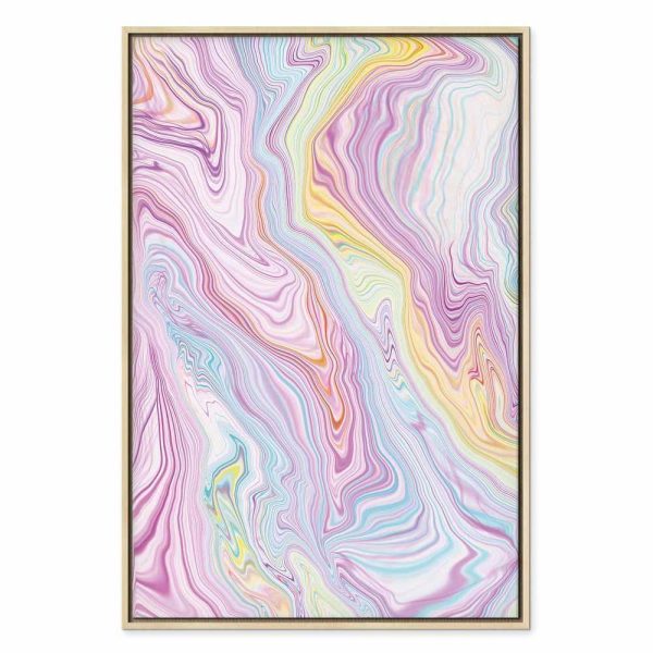 Tableau - Colorful Dream - Abstract Shapes in Pastel Colors